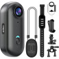Mini 4K Action Camera: 128GB Thumb Cam, Waterproof, Helmet Mount - Perfect for Sports & Vlogging! Mini 4K Action Camera: 128GB Thumb Cam, Waterproof, Helmet Mount - Perfect for Sports & Vlogging!