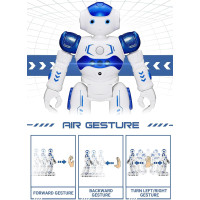 KingsDragon Gesture Control Robot Toy: Smart, Programmable RC Robot for Kids 3-8 - Fun Learning Gift!