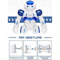 KingsDragon Gesture Control Robot Toy: Smart, Programmable RC Robot for Kids 3-8 - Fun Learning Gift!