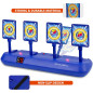 Cible de Tir Électronique Auto-Réinitialisable avec 2 Pistolets en Mousse - Jeu de Tir Amusant pour Enfants 5+