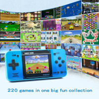 Portable Handheld Game Console for Kids - 220 Retro Games, Rechargeable