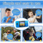Console de Jeu Portable Rétro pour Enfants: 220 Jeux, Écran LCD, Batterie Rechargeable - Bleu Console de Jeu Portable Rétro pour Enfants: 220 Jeux, Écran LCD, Batterie Rechargeable - Bleu