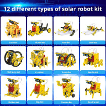 Projets STEM AESGOGO : Robots Solaires pour Enfants 8-12 ans