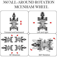 Robotic Arm Kit: 360° Rotation, Remote Control, STEM Toy - Build Your Own Robot!