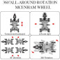 Robotic Arm Kit: 360° Rotation, Remote Control, STEM Toy - Build Your Own Robot! Robotic Arm Kit: 360° Rotation, Remote Control, STEM Toy - Build Your Own Robot!
