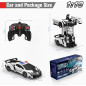 Transforming RC Robot Car: 360° Stunts, Rechargeable Fun for Boys! Transforming RC Robot Car: 360° Stunts, Rechargeable Fun for Boys!
