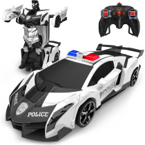 BLUEJAY Transform RC Car for Boys 3-12 | 2.4GHz 1:18 Robot Toy