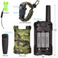 Talkie-Walkie Enfant Aikmi : Aventure et Sécurité (5km, 22 Canaux) + Bracelets de Survie - Cadeau Idéal 4-12 Ans Talkie-Walkie Enfant Aikmi : Aventure et Sécurité (5km, 22 Canaux) + Bracelets de Survie - Cadeau Idéal 4-12 Ans