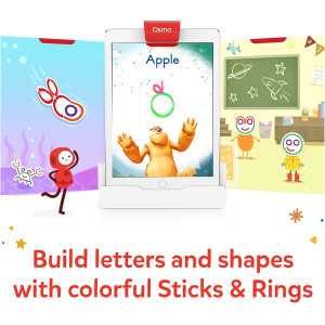 Osmo Little Genius Sticks & Rings - Educational STEM Toy for Ages 3-5
