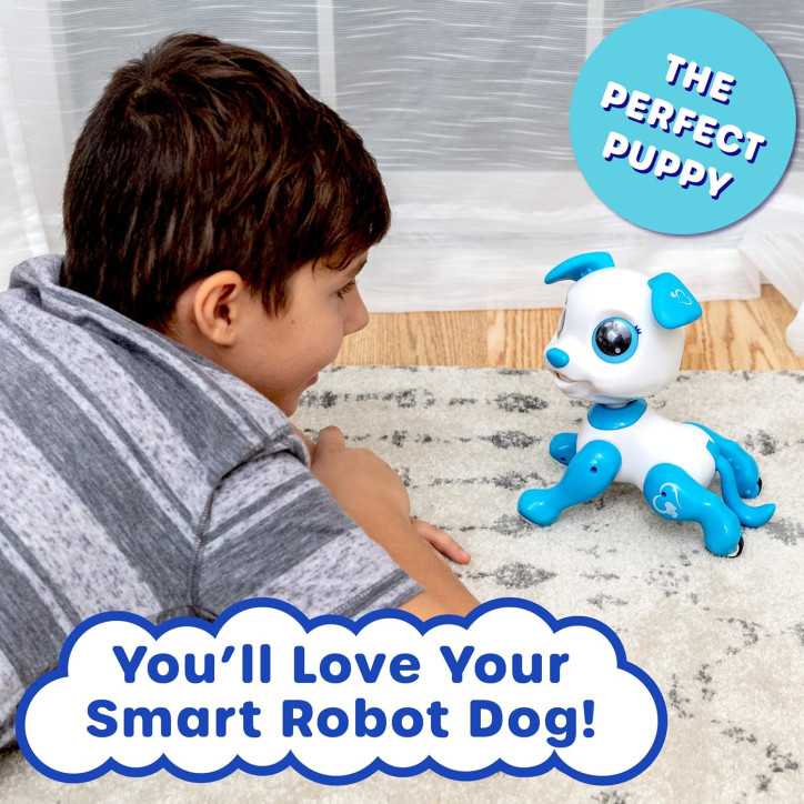 Robo Dog: Chien Robot Télécommandé Interactif - Marche, Danse & Sons! Jouet STEM Éducatif Robo Dog: Chien Robot Télécommandé Interactif - Marche, Danse & Sons! Jouet STEM Éducatif