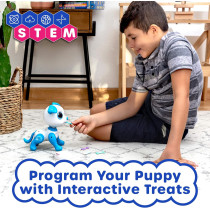 Chien Robot Télécommandé Bleu pour Enfants – LED & Sons Fun