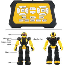 Robot Télécommandé Enfant - Programmable, Rechargeable, Intello