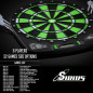 Fat Cat Sirius 13.5 Electronic Dartboard: Compact Fun for Home!
