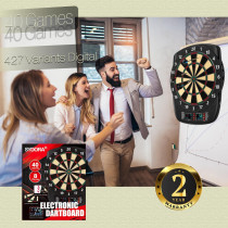 Ciblez la précision avec un jeu de fléchettes électronique LED coloré