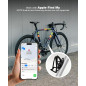 Find My Bike Lock: Hidden Bottle Cage, App-Free GPS Tracking, Waterproof, iPhone Alerts, Long Life