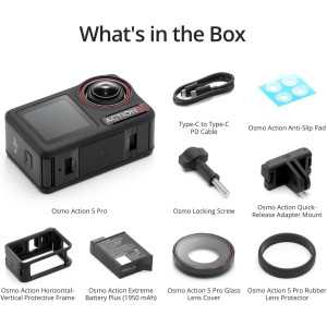 Osmo Action 5 Pro: 4K Night & Sport Camera - Capture Every Adventure!