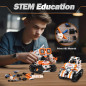 Kyanio Kit Robot 3-en-1: Créez, Programmez, Jouez! Robot STEM Télécommandé (560 Pièces)