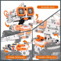 Kyanio Kit Robot 3-en-1: Créez, Programmez, Jouez! Robot STEM Télécommandé (560 Pièces)