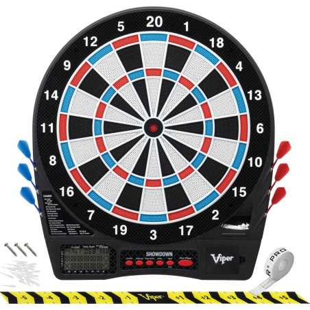 Viper Showdown Electronic Dartboard: 30+ Games, Auto Scoring - Ultimate Home Fun!