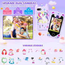 Smartphone Enfant Fille 3-6 Ans - Cadeau Noël & Anniversaire