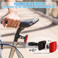 Support Airtag Vélo Antivol & Étanche: Fixation Discrète pour Selle 27.2-31.6mm Support Airtag Vélo Antivol & Étanche: Fixation Discrète pour Selle 27.2-31.6mm