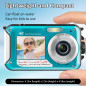 4K Waterproof Camera: 56MP Dual Screen, Autofocus, Perfect for Snorkeling & Family Fun! 4K Waterproof Camera: 56MP Dual Screen, Autofocus, Perfect for Snorkeling & Family Fun!