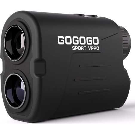 Télémètre Gogogo Sport GS03: 1000 Yards, Verrouillage Drapeau & Compensation Pente - Golf et Chasse