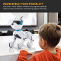 Robot Chien Interactif Intelligent: Commandes Vocales, Programmable, Danse - Le Cadeau Éducatif Parfait! Robot Chien Interactif Intelligent: Commandes Vocales, Programmable, Danse - Le Cadeau Éducatif Parfait!
