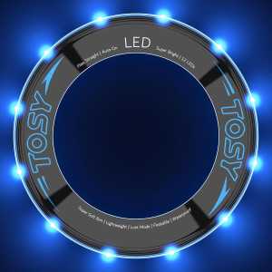 Anneau Volant LED TOSY: Jeux de Plein Air Lumineux, Rechargeable, Étanche – Fun Garanti Jour et Nuit!