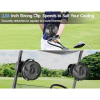Ventilateur Rechargeable Golf Cart pour EZGO Club Car Yamaha