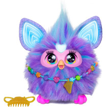 Furby Purple interactif avec 15 accessoires mode pour enfants