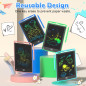 Kids LCD Writing Tablet 4-Pack: Colorful 8.5 Doodle Boards for Creative Fun! Kids LCD Writing Tablet 4-Pack: Colorful 8.5 Doodle Boards for Creative Fun!