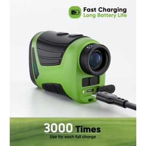 Pro Laser Golf Rangefinder 1200 Yards 7X Magnification with Slope