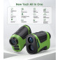 Golf Rangefinder: 1200 Yards, 7X Zoom, Slope, Flag Lock, USB-C Rechargeable - Pinpoint Accuracy! Golf Rangefinder: 1200 Yards, 7X Zoom, Slope, Flag Lock, USB-C Rechargeable - Pinpoint Accuracy!