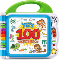 LeapFrog Learning Friends 100 Words Book – Green Edition for Kids
