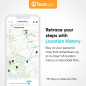 OurSphere Smart GPS Tracker: 30-Day Battery, Safe Zones, SIM Included - Peace of Mind Guaranteed!