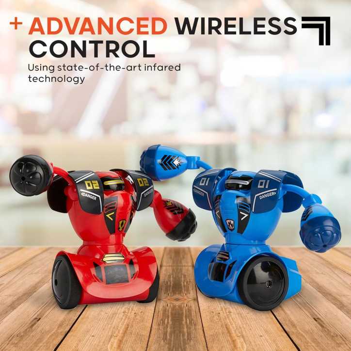 Sharper Image Robot Combat Set: 2-Player RC Battle with Lights & Sounds! Sharper Image Robot Combat Set: 2-Player RC Battle with Lights & Sounds!
