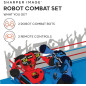 Sharper Image Robot Combat Set: 2-Player RC Battle with Lights & Sounds! Sharper Image Robot Combat Set: 2-Player RC Battle with Lights & Sounds!