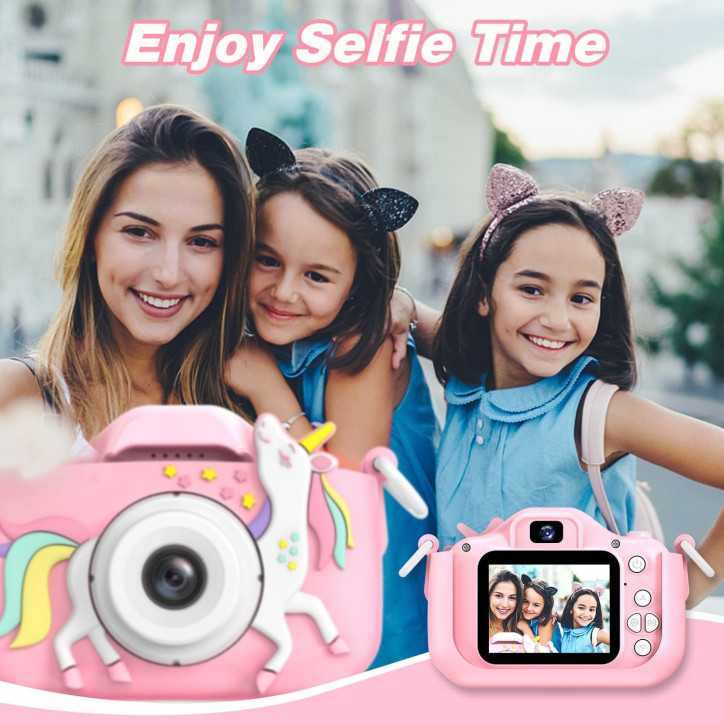Goopow Kids Camera: Fun Digital Toy for Ages 3-8 with Cartoon Case & 32GB SD Card - Perfect Gift! Goopow Kids Camera: Fun Digital Toy for Ages 3-8 with Cartoon Case & 32GB SD Card - Perfect Gift!