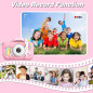 Goopow Appareil Photo Enfant: Photos & Vidéos HD, Housse Mignonne + Carte SD 32Go - Cadeau Parfait! Goopow Appareil Photo Enfant: Photos & Vidéos HD, Housse Mignonne + Carte SD 32Go - Cadeau Parfait!