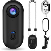 i3 4K Thumb Action Camera with Spring Clip – Portable POV Helmet Cam