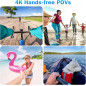 i3 4K Action Camera: Hands-Free POV Cam with Clip - Perfect for Cycling, Vlogging & More! (64GB) i3 4K Action Camera: Hands-Free POV Cam with Clip - Perfect for Cycling, Vlogging & More! (64GB)