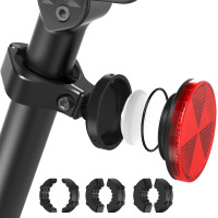 Support Vélo Antivol AirTag Étanche avec Fixation Métal