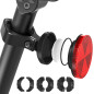 AirTag Bike Mount: Hidden, Waterproof GPS Tracker Holder with Reflector - Secure Your Ride!