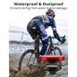 AirTag Bike Mount: Hidden, Waterproof GPS Tracker Holder with Reflector - Secure Your Ride!