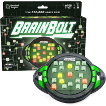 BrainBolt Educational Memory Game - Electronic Brain Teasers for Ages 7+