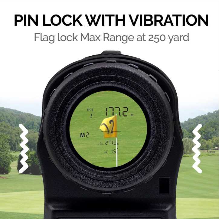 Télémètre Laser Golf 900Y: Précision Ultime, Mesure Instantanée avec Vibration & Pente!
