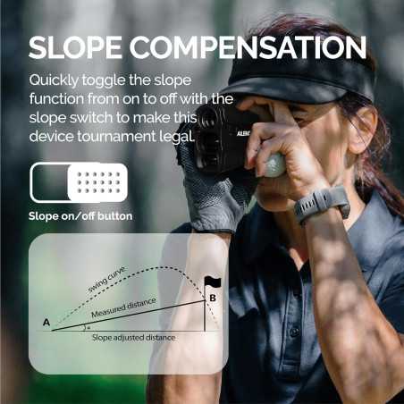 Pro Golf Rangefinder: 900 Yard Laser with Slope, Scan & Vibration Lock - Ultimate Accuracy!