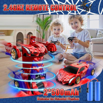 Voiture RC Spider Transform avec Lumières, Télécommande 2.4GHz