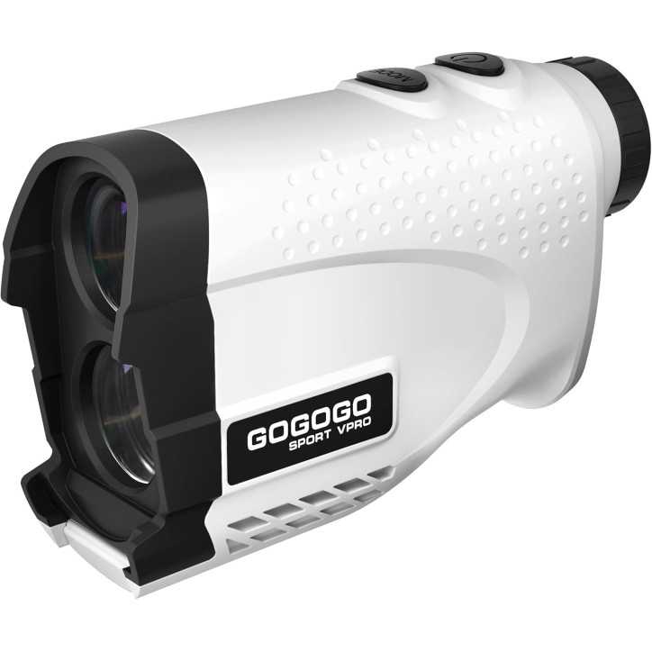 Gogogo Sport Vpro GS24 Golf Rangefinder: 1200 Yards, Slope, Flag Lock & Vibration - Perfect Your Game!